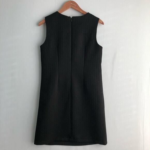 Alfred Sung sleeveless LBD little black dress sheath wedding guest size 8 - Picture 4 of 8